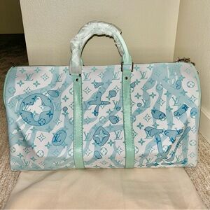 Louis Vuitton Crystal Blue Monogram Bag